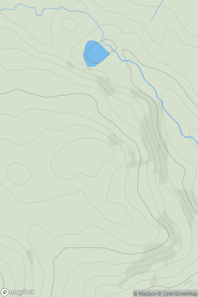 Thumbnail image for Garroch Hill showing contour plot for surrounding peak