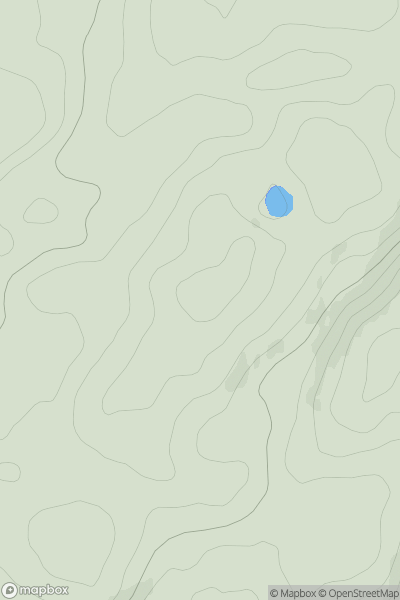 Thumbnail image for Greencairn showing contour plot for surrounding peak
