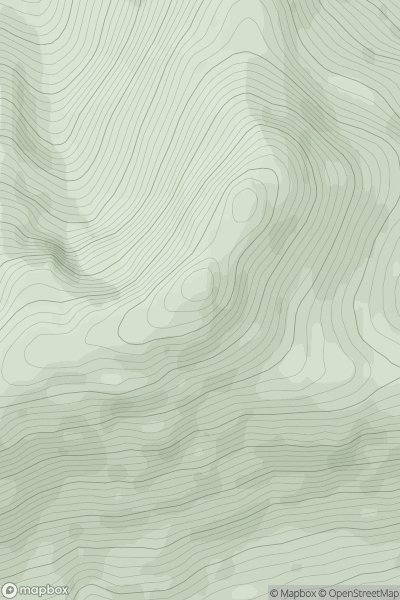 Thumbnail image for Sgurr Ghiubhsachain showing contour plot for surrounding peak