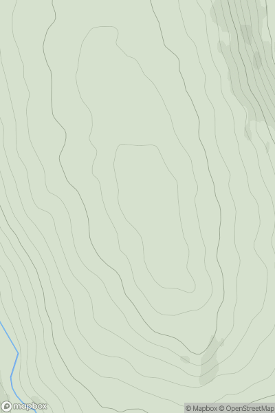 Thumbnail image for Scrogs of Drumruck showing contour plot for surrounding peak
