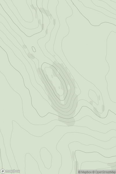 Thumbnail image for Clifton Craig showing contour plot for surrounding peak
