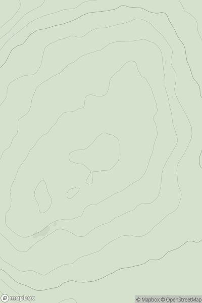 Thumbnail image for Rig of Burnfoot showing contour plot for surrounding peak