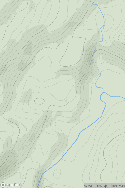 Thumbnail image for Big Doon showing contour plot for surrounding peak