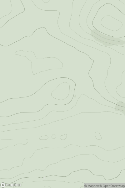 Thumbnail image for Ballaird Hill showing contour plot for surrounding peak