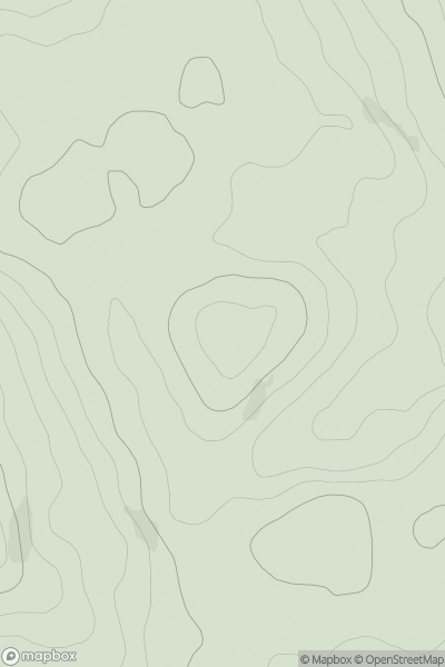 Thumbnail image for Barsolis Hill showing contour plot for surrounding peak
