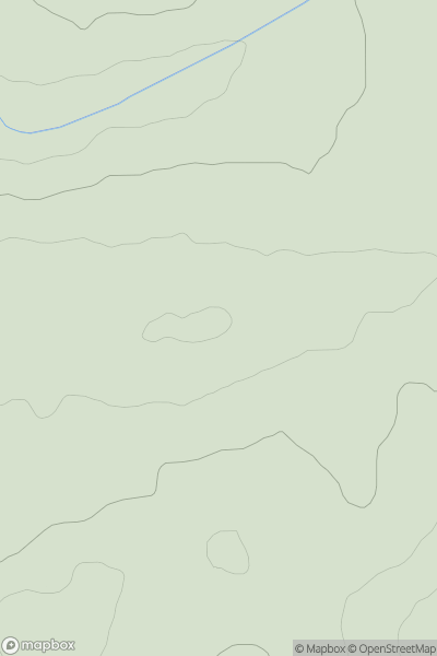 Thumbnail image for Tarbeg Hill showing contour plot for surrounding peak