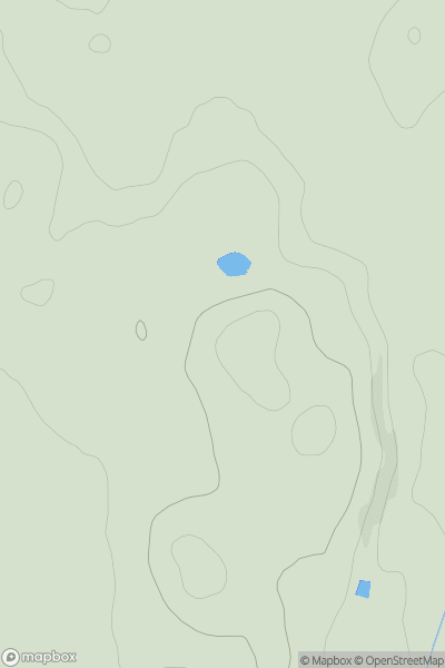 Thumbnail image for Bennan of Kirkcalla showing contour plot for surrounding peak
