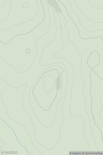 Thumbnail image for Ronald's Hill showing contour plot for surrounding peak