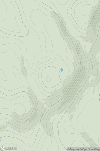 Thumbnail image for Buittle Hill showing contour plot for surrounding peak