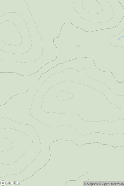 Thumbnail image for Anne Hill showing contour plot for surrounding peak