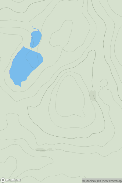Thumbnail image for Long Craig showing contour plot for surrounding peak