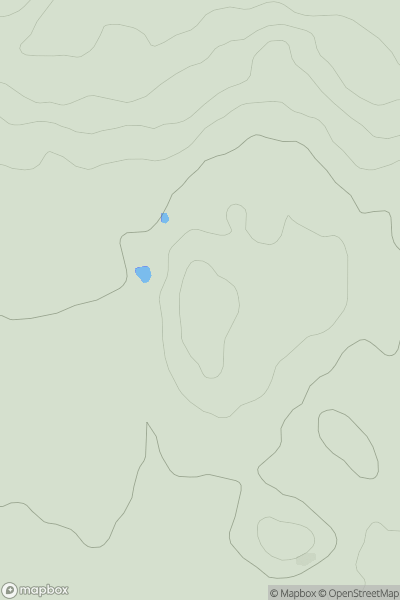 Thumbnail image for Rough Fell showing contour plot for surrounding peak