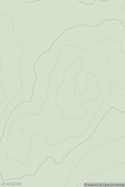 Thumbnail image for Craignarget Hill showing contour plot for surrounding peak