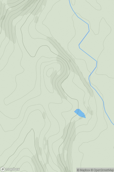 Thumbnail image for Craignair showing contour plot for surrounding peak