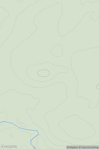 Thumbnail image for Raith Hill showing contour plot for surrounding peak