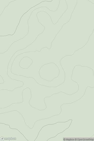 Thumbnail image for Cairnbowie Hill showing contour plot for surrounding peak