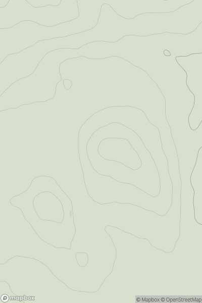 Thumbnail image for Blair More Hill showing contour plot for surrounding peak