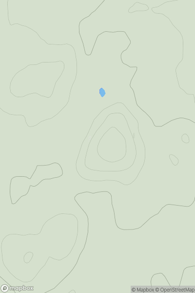 Thumbnail image for Barscarrow Hill showing contour plot for surrounding peak