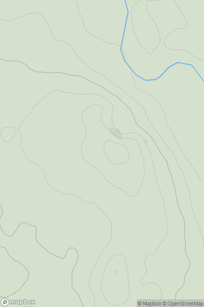 Thumbnail image for Boreland Fell showing contour plot for surrounding peak