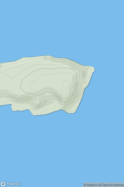 Thumbnail image for Mull of Galloway showing contour plot for surrounding peak