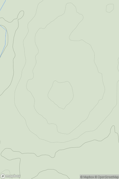Thumbnail image for Lenrohmas Hill showing contour plot for surrounding peak