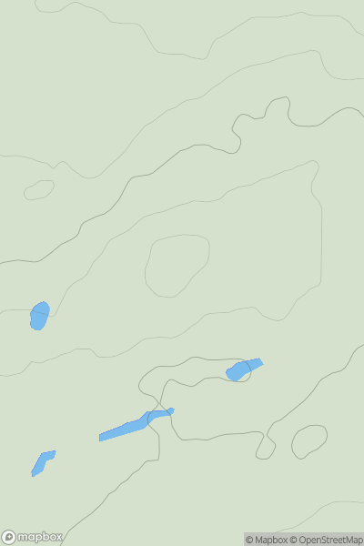 Thumbnail image for Leakin Hill showing contour plot for surrounding peak