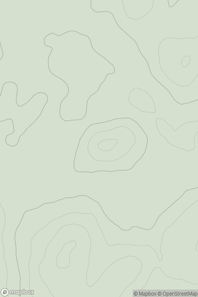 Thumbnail image for Barnamon Hill showing contour plot for surrounding peak