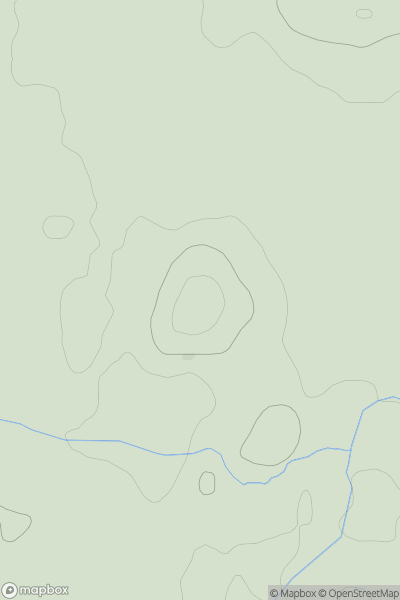Thumbnail image for Hawk Hill showing contour plot for surrounding peak