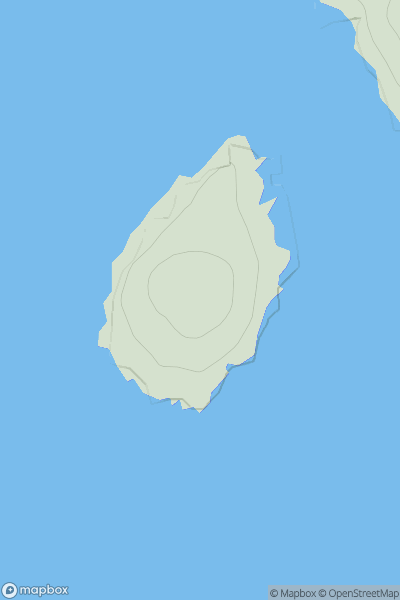 Thumbnail image for Ardwall Isle showing contour plot for surrounding peak