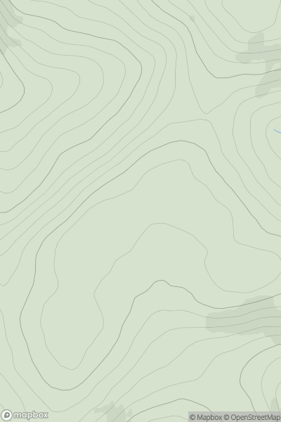 Thumbnail image for Fauldshope Hill showing contour plot for surrounding peak