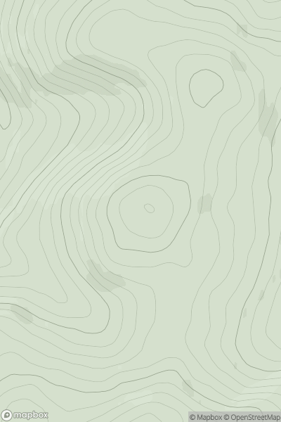 Thumbnail image for Gamescleuch Hill showing contour plot for surrounding peak