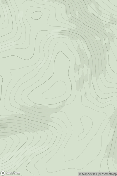 Thumbnail image for Mossbrae Height showing contour plot for surrounding peak