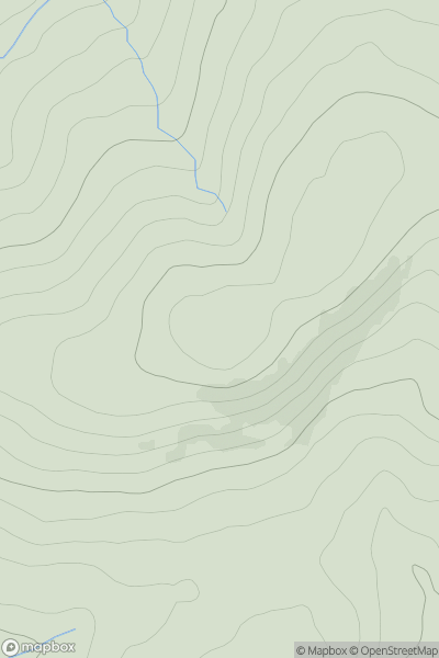 Thumbnail image for Errickstane Hill showing contour plot for surrounding peak