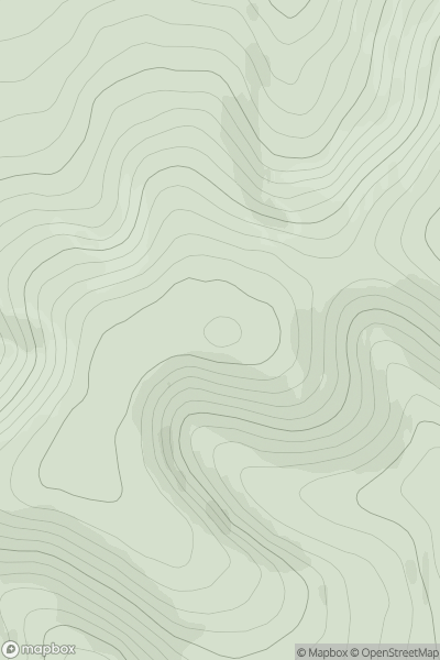 Thumbnail image for Wide Hope Shank showing contour plot for surrounding peak