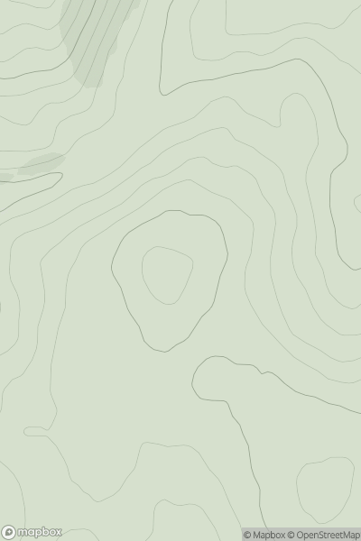 Thumbnail image for Little Bog Hill showing contour plot for surrounding peak
