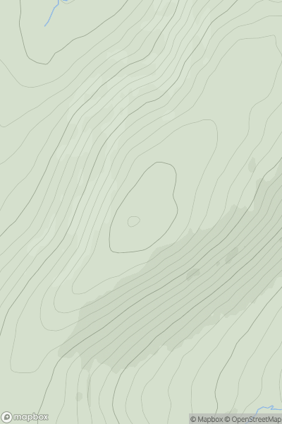 Thumbnail image for Catrail Edge showing contour plot for surrounding peak