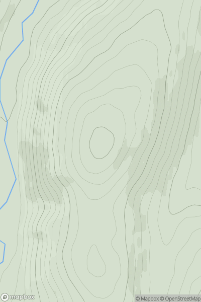 Thumbnail image for Big Dod showing contour plot for surrounding peak
