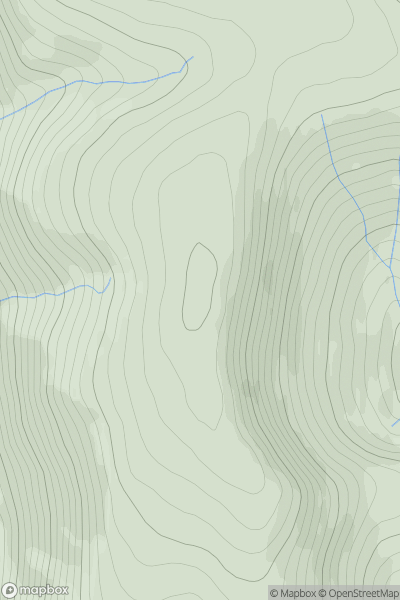 Thumbnail image for Stibbiegill Head showing contour plot for surrounding peak