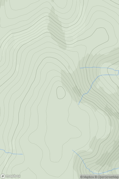 Thumbnail image for Craik Moor showing contour plot for surrounding peak