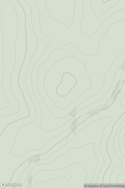 Thumbnail image for Craik Cross Hill showing contour plot for surrounding peak