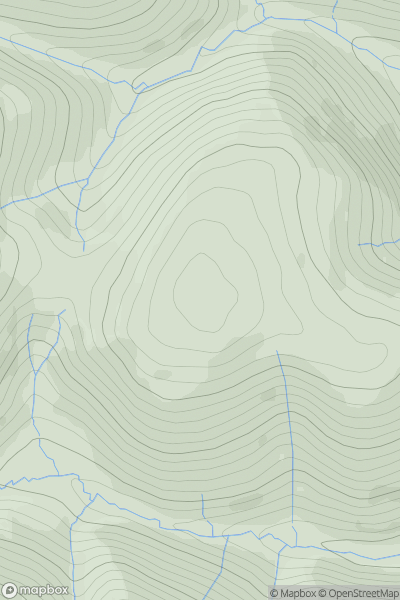 Thumbnail image for Roughbank Height showing contour plot for surrounding peak