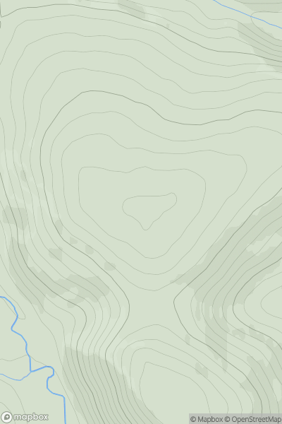 Thumbnail image for Longshaw Law showing contour plot for surrounding peak