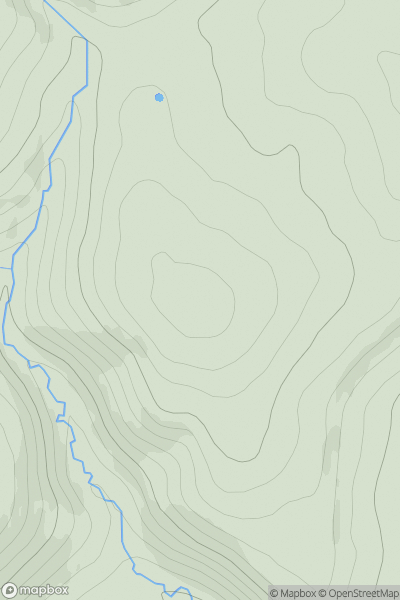 Thumbnail image for The Struther showing contour plot for surrounding peak