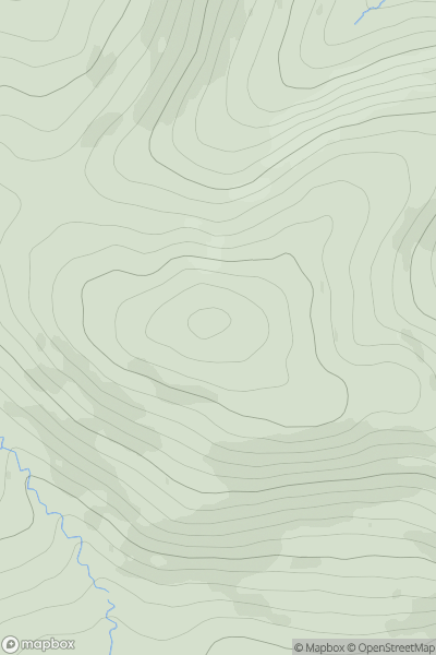 Thumbnail image for Tushielaw showing contour plot for surrounding peak