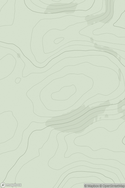 Thumbnail image for Ewelair Hill showing contour plot for surrounding peak