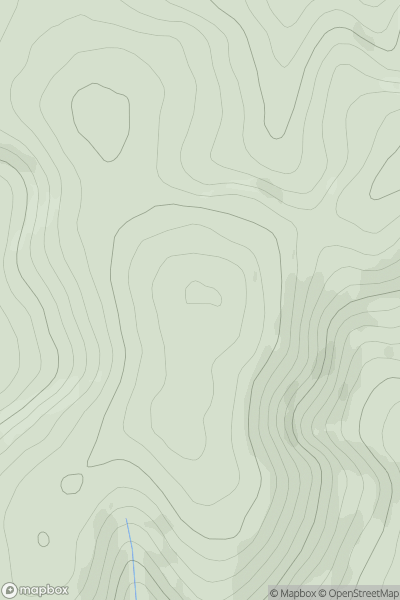 Thumbnail image for Haggy Hill showing contour plot for surrounding peak