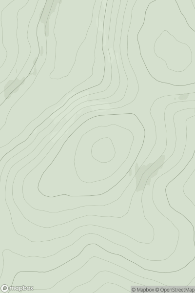 Thumbnail image for Byehass Hill showing contour plot for surrounding peak