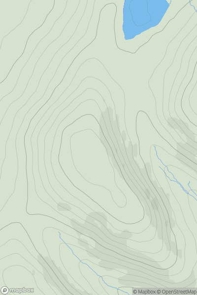 Thumbnail image for Harbour Hill showing contour plot for surrounding peak