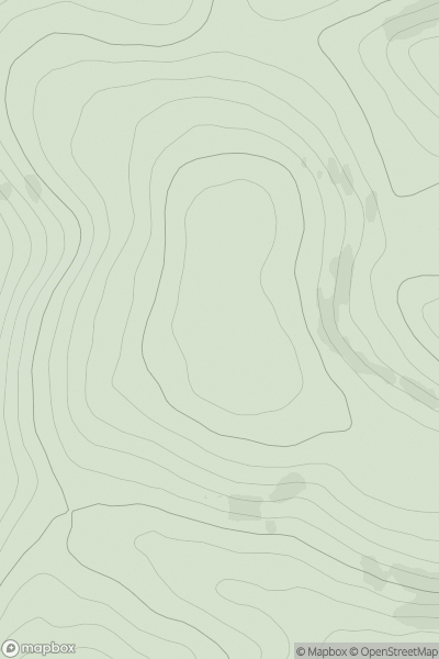 Thumbnail image for Pike Hill showing contour plot for surrounding peak