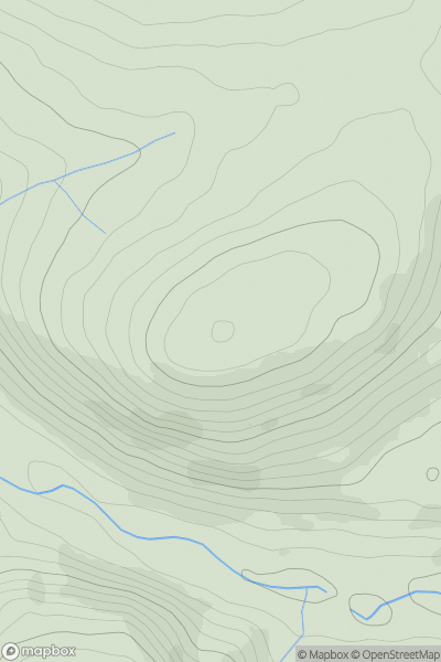 Thumbnail image for Tinny Bank showing contour plot for surrounding peak